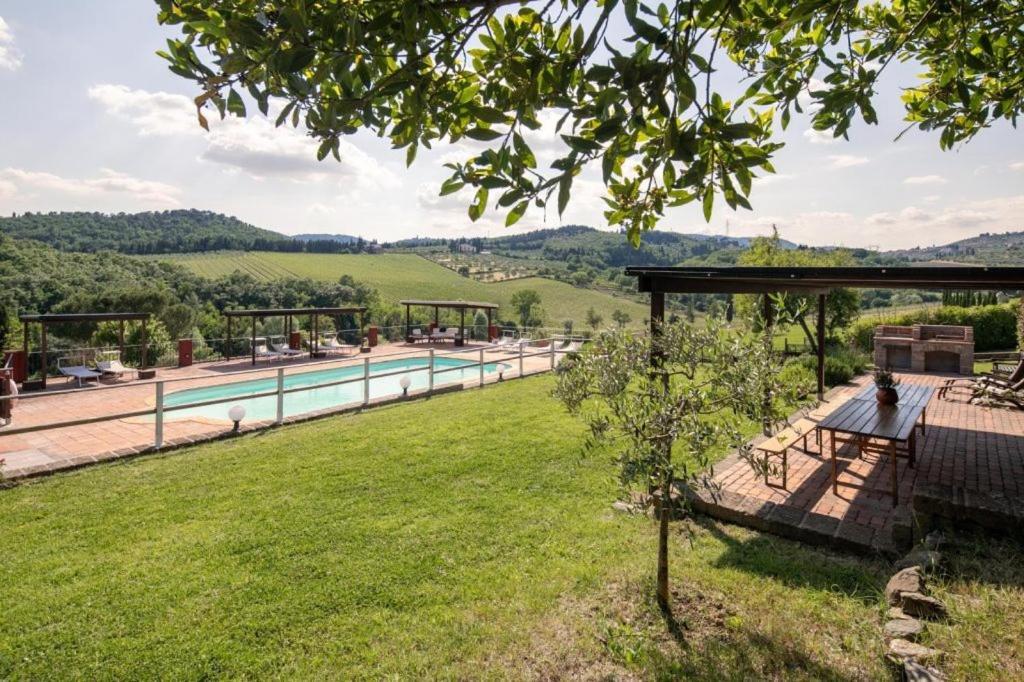 La Gufaia - Holiday House With Private Pool Near Florence Карминьяно Экстерьер фото